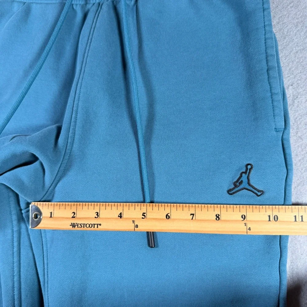 Jordan Essentials Fleece Pants Marina Blue Joggers DA9820-415 Mens Small